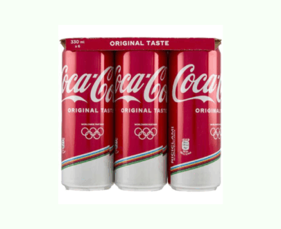 6 COCA COLA SLEEK