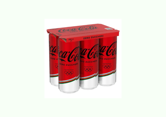 6 COCA SLEEK ZERO
