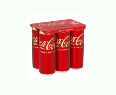 6 COCA SLEEK S/CAFFEINA