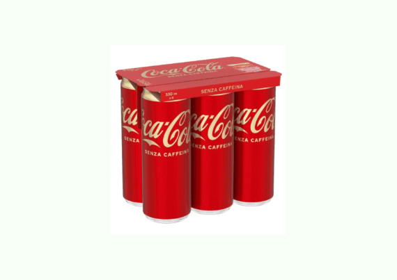 6 COCA SLEEK S/CAFFEINA