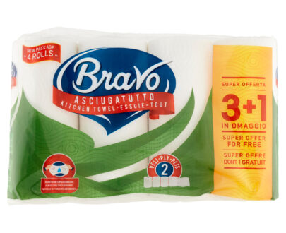 4 ROT.CARTA CUCINA ASCIUGATUTTO BRAVO