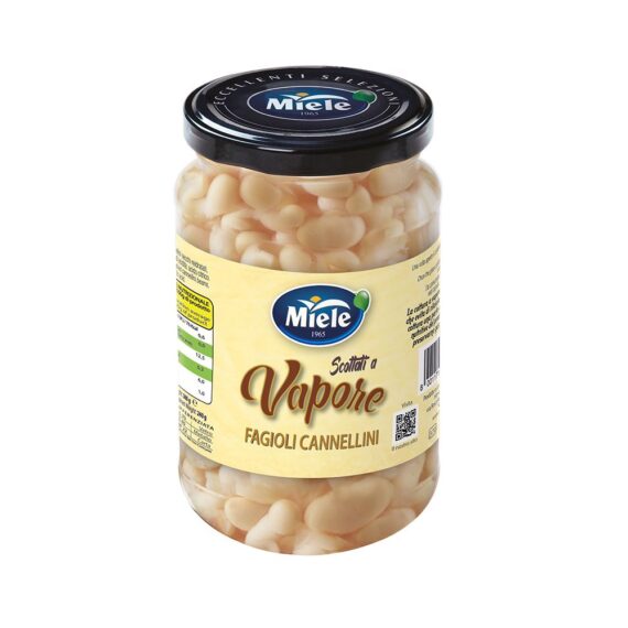 FAGIOLI CANNELLINI A VAPORE MIELE