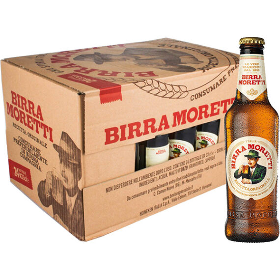 BIRRA MORETTI VETRO CL.33