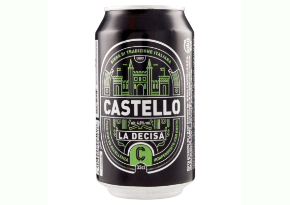 BIRRA CASTELLO LA DECISA LATT.
