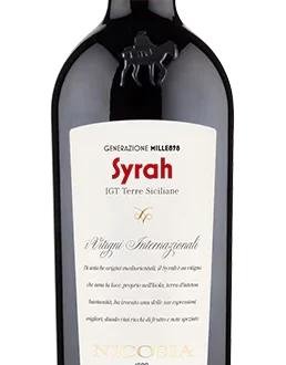 VINO NICOSIA SYRAH TER.SICILIA IGT