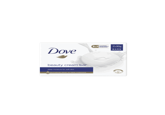 2 SAPONETTE DOVE CREAM.