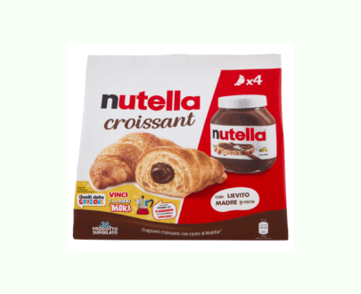 4 CROISSANT CON NUTELLA