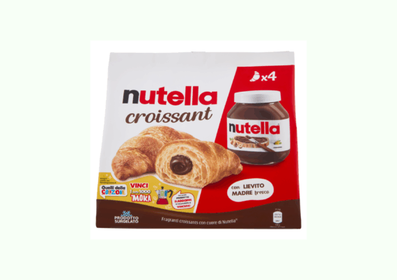 4 CROISSANT CON NUTELLA