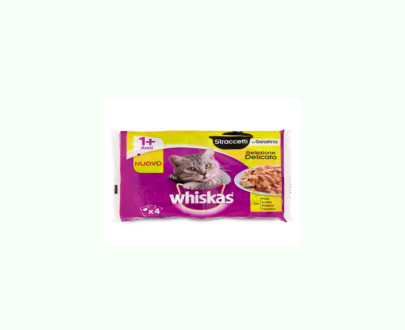 4 BST. WHISKAS STRACCETTI DELICATA TENEREZZE