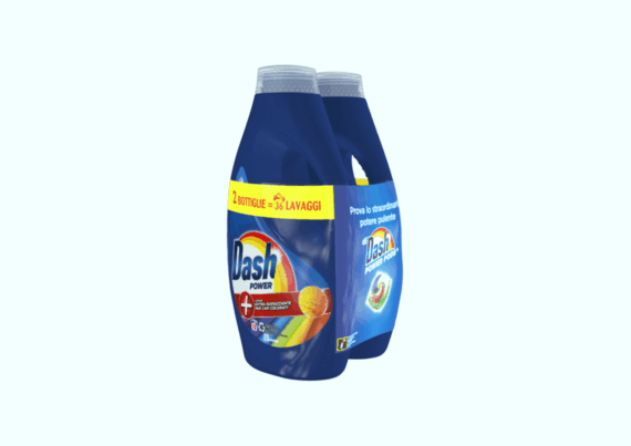 2 DASH LIQ.POWER COLOR  X18 LAV.