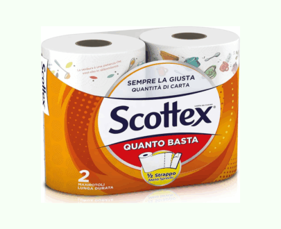 2 CARTASPUGNA SCOTTEX DOUBLE F
