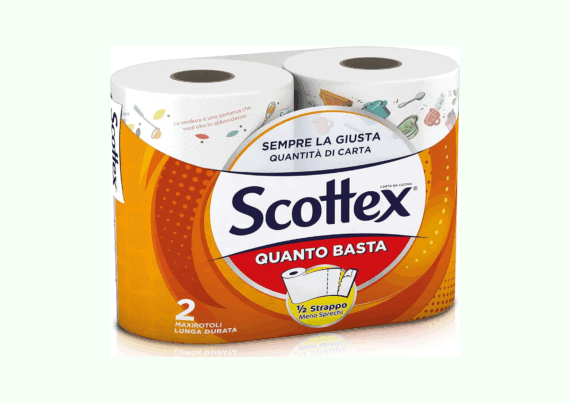 2 CARTASPUGNA SCOTTEX DOUBLE F