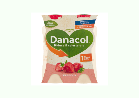 4 DANACOL FRAGOLA DANONE