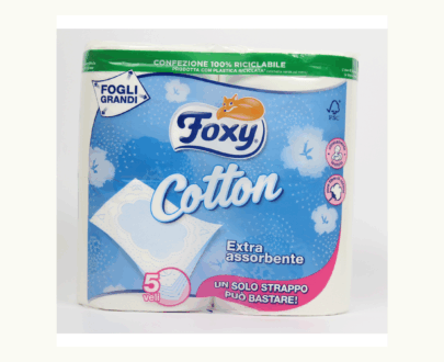 CARTA IG.COTTON X4 5 VELI FOXY