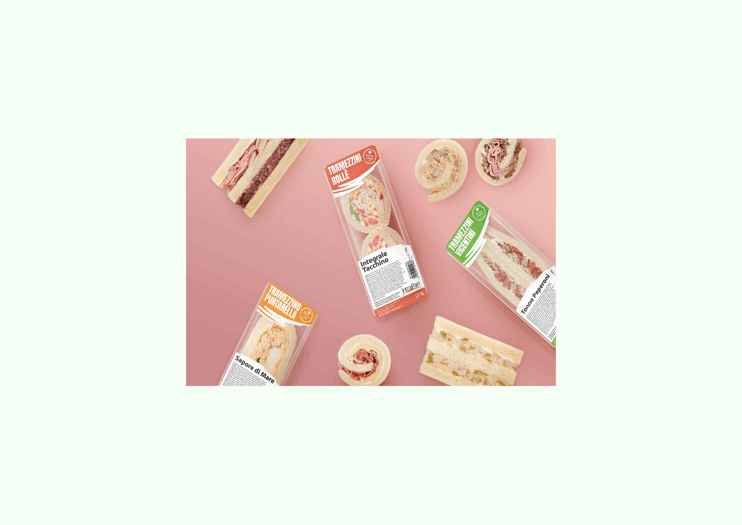 2 TRAMEZZINI ROLLE' INTRAPAN TONNO/OL.