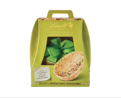 UOVO LINDT EMOZIONI GOLOSE BIANCO PIST. MANDORLE