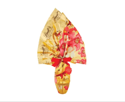 UOVO GOLD BUNNY FLOWER LINDT LATTE