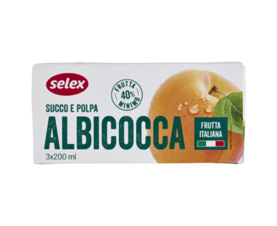 3 SUCCHI  ALBICOCCA SELEX