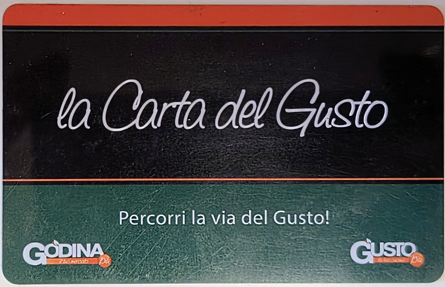 Carta del Gusto Zoff