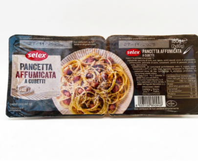 2 PANCETTA AFFUM. CUBETTI SELEX